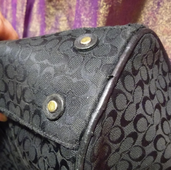 Vintage COACH Monogram canvas laptop case - Picture 9 of 10